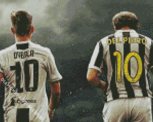 Alessandro And Dybala Diamond Paintings