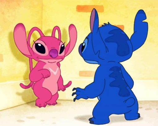 Lilo And Stitch Angel Diamond Paintings