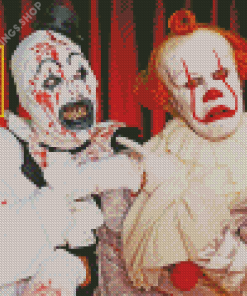 Clown And Pennywise Diamond Paintings