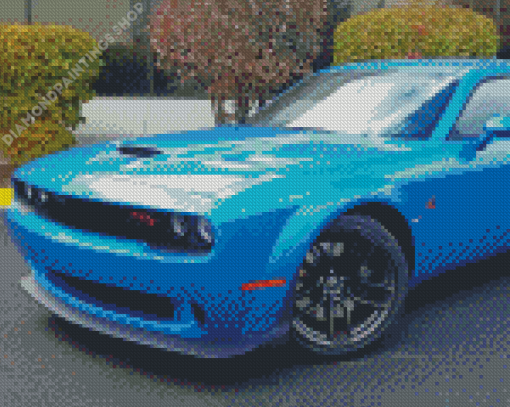 Blue Challenger Diamond Paintings