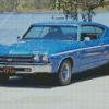 Retro Chevy Chevelle Diamond Paintings