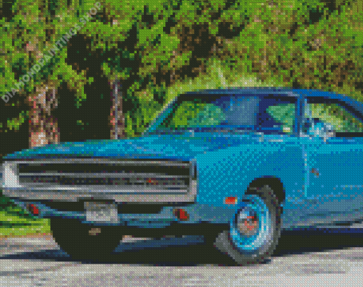 1970 Dodge Charger Diamond Paintings