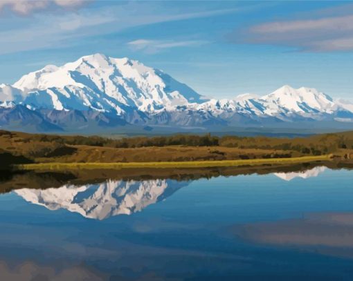 Alaska Denali Mountain Diamond Paintings