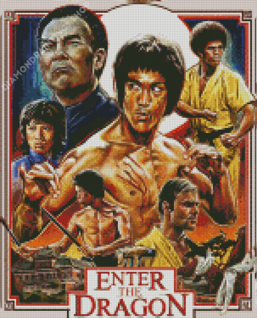 Enter The Dragon Art Diamond Paintings