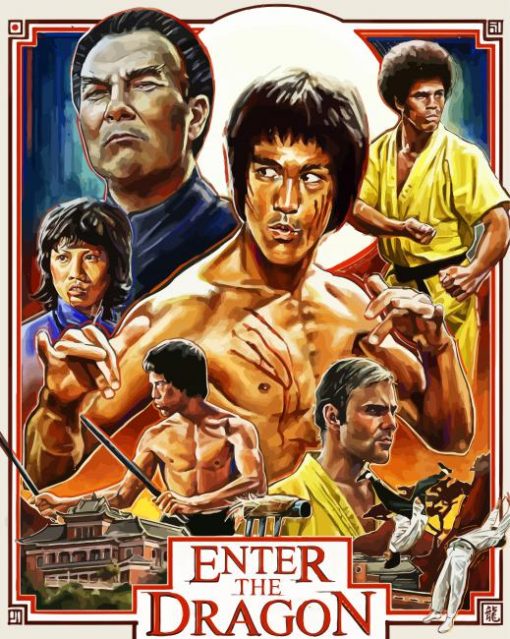 Enter The Dragon Art Diamond Paintings