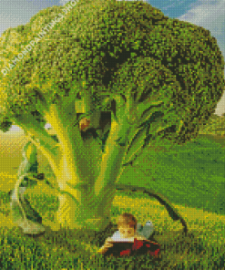 Fantasy Broccoli Diamond Paintings