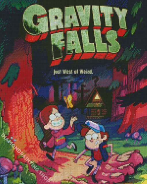 Gravity Falls Poster Diamond Paintings