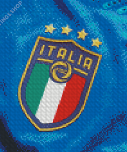 Team Azzurri Logo Diamond Paintings