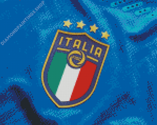 Team Azzurri Logo Diamond Paintings