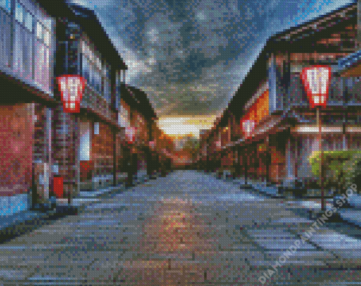 Kanazawa Street Diamond Paintings