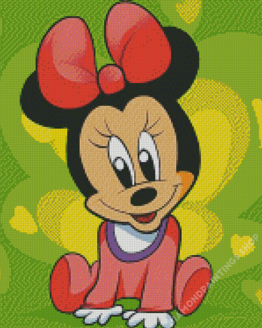 Minnie Mouse Baby Diamond Paintings