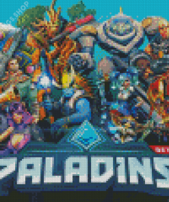 Paladins Game Poster Diamond Paintings