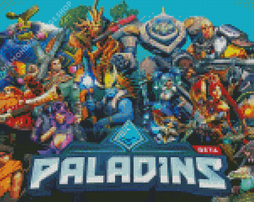 Paladins Game Poster Diamond Paintings