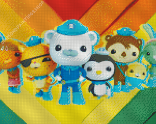 The Octonauts TV Show Diamond Paintings