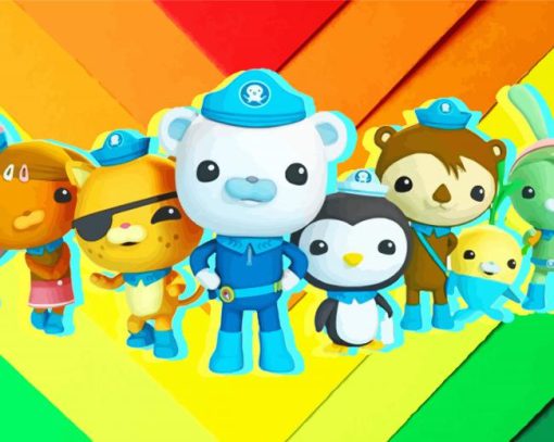 The Octonauts TV Show Diamond Paintings