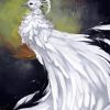 White Peacock Diamond Paintings