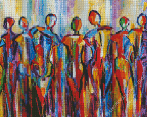 Abstract People Diamond Paintings