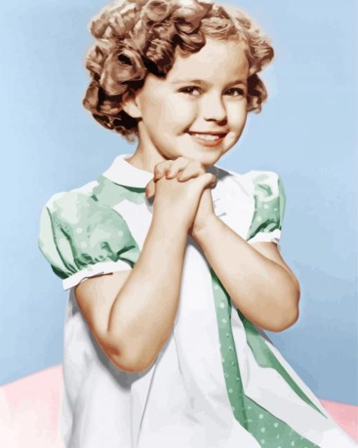 Young Shirley Temple Diamond Paintings