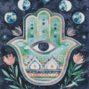 Aesthetic Hamsa Hand Diamond Paintings