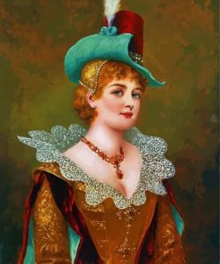 Beautiful Noble Lady Diamond Paintings