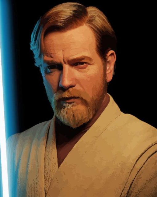 Obi Wan Kenobi Diamond Paintings