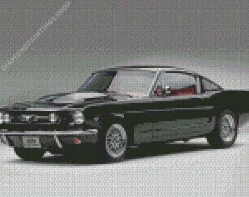 64 Ford Mustang Diamond Paintings