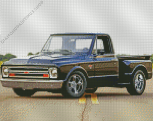 1967 Chevy Stepside Diamond Paintings