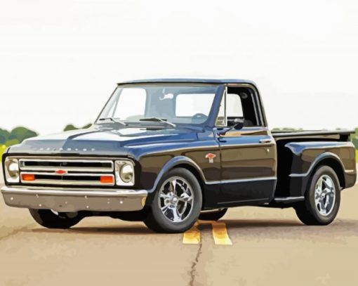 1967 Chevy Stepside Diamond Paintings