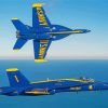 Blue Angels Jets Diamond Paintings