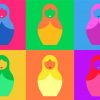 Colorful Nesting Doll Diamond Paintings