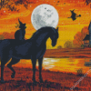 Halloween Horse Diamond Paintings