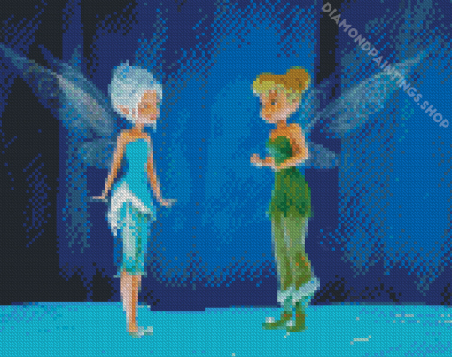 Periwinkle Fairy Diamond Paintings