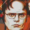 Aesthetic Dwight diamond painting