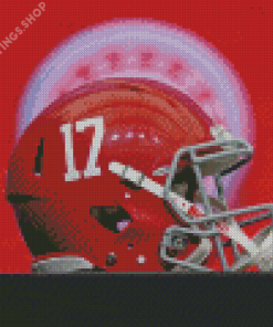 Alabama Football Helmet diamond painting