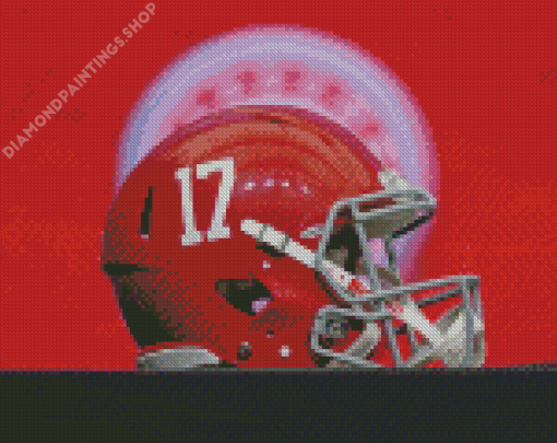 Alabama Football Helmet diamond painting