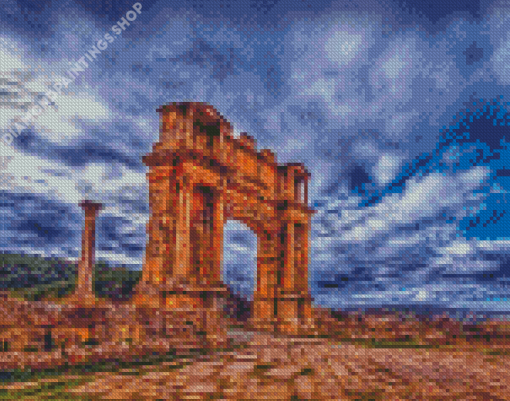 Arch Of Caracalla Algeria Monuments diamond painting