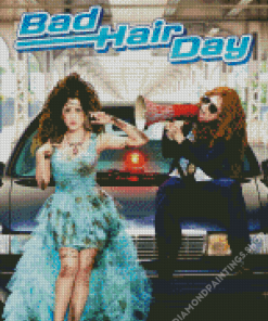 Bad Hair Day Poster diamond painting