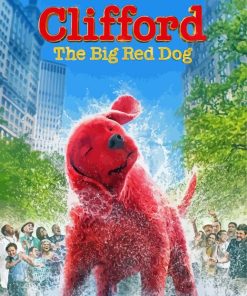 Clifford The Big Red Dog Poster diamond painting