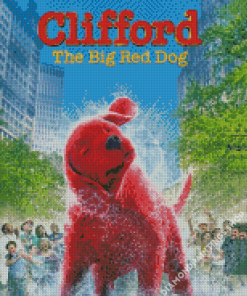 Clifford The Big Red Dog Poster diamond painting