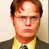 Dwight Schrute diamond painting