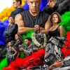 Fast And Furious Movie Poster diamond painting