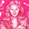 Illustration Legally Blonde diamond painting