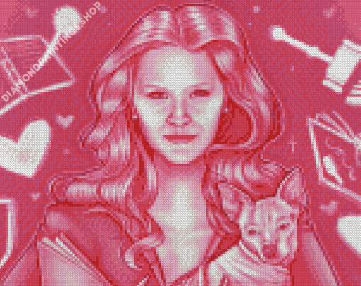 Illustration Legally Blonde diamond painting