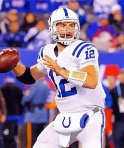 Indianapolis Colts Andrew Luck diamond painting