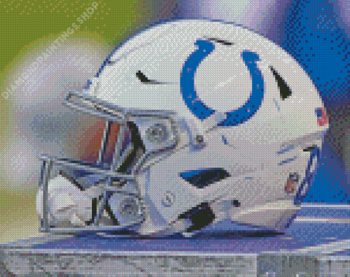 Indianapolis Colts Helmet diamond painting