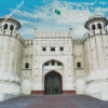 Lahore Fort Building Pakistan diamond painting