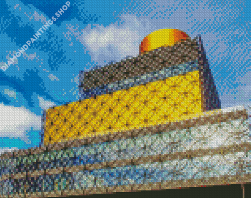 Library Of Birmingham diamond painting