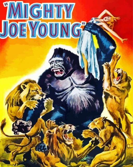 Mighty Joe Young Poster Art diamond painting