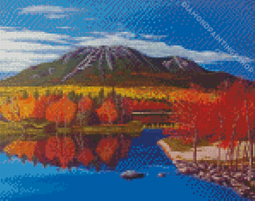 Mount Katahdin Art diamond painting