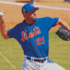 New York Mets Baseball Team Player diamond painting